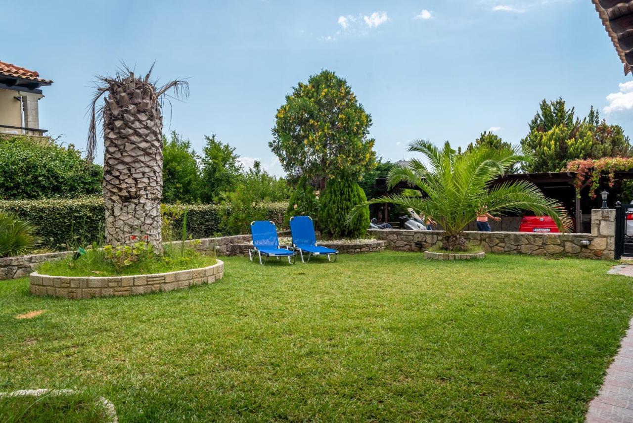 Blue Thea Luxury Villa In Afitos Luaran gambar