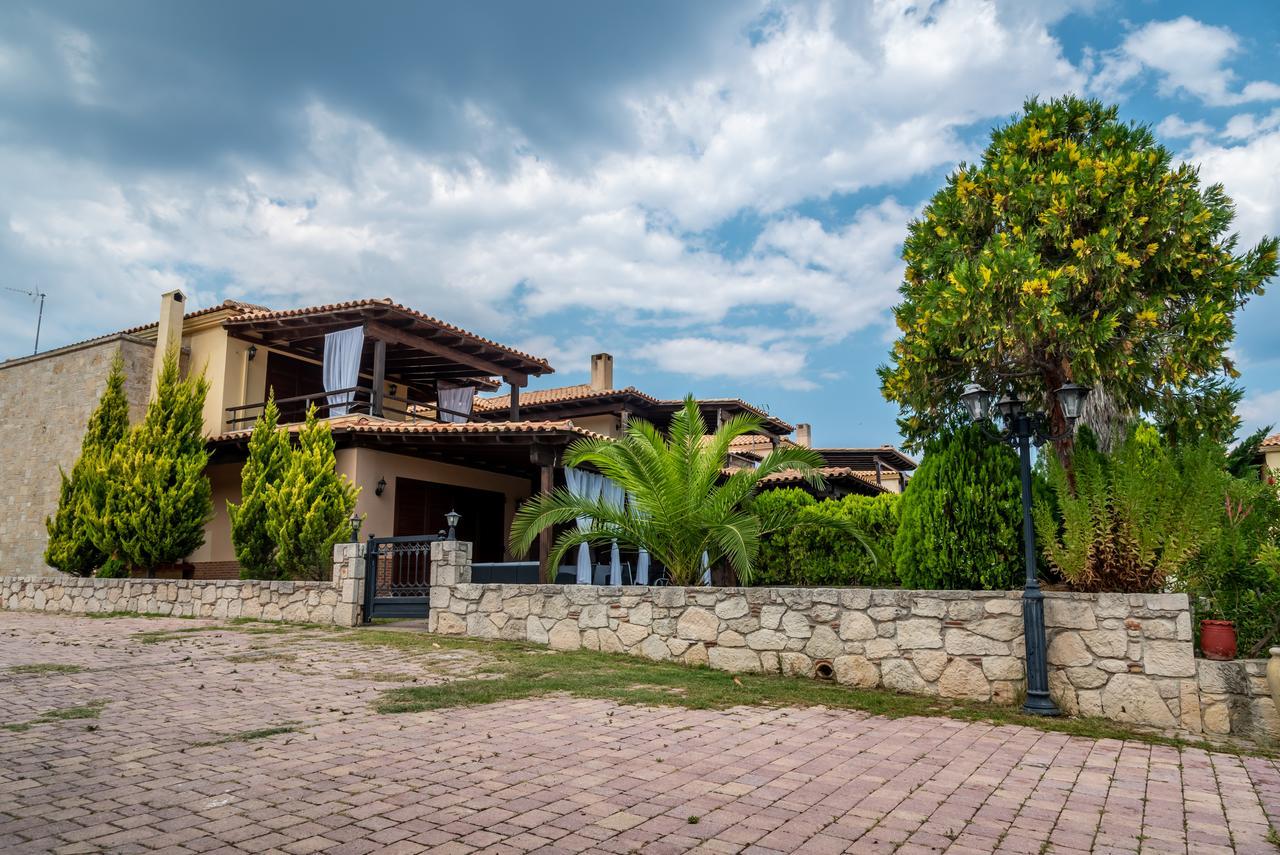 Blue Thea Luxury Villa In Afitos Luaran gambar